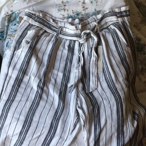 NWT Striped Wide Leg Trousers from Jolt